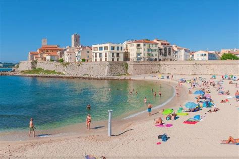 Beautiful beaches in Antibes