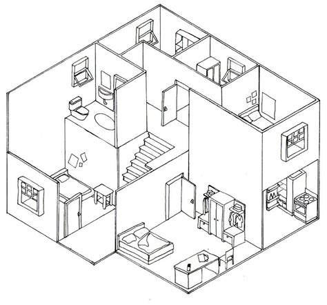 3D Sketch Perspective Grid Printable, Printable Grid, Drawing Grid ...