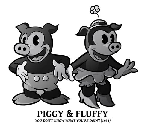 1931 - 14 - Piggy Fluffy by BoscoloAndrea on DeviantArt Looney Tunes Characters, Mario ...