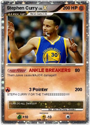 Pokémon Stephen Curry 132 132 - ANKLE BREAKERS - My Pokemon Card