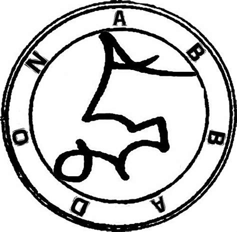 Abaddon's sigil (With images) | Magick symbols, Sigil, Demon art