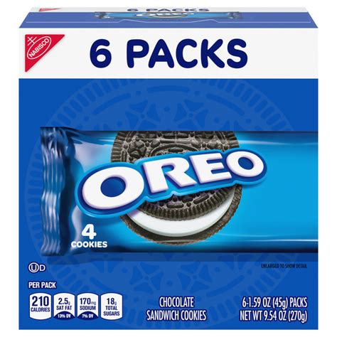 Oreo Nutrition Facts 6 Pack | Besto Blog