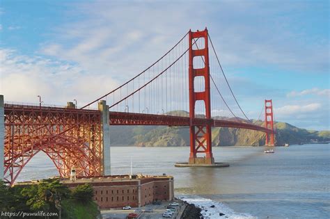 【美西自由行】舊金山金門大橋Golden Gage Bridge♥交通與最佳觀景點分享 - 噗舞食遊記