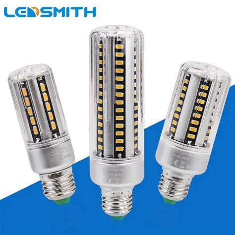 Aliexpress.com : Buy Aluminum PCB LED Bulb E27 25W 20W 15W 12W 9W 7W 5W LED Corn Lamp 5736 SMD ...