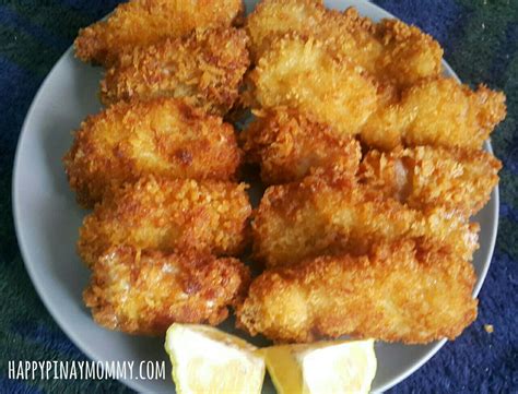 Quick and easy crispy fish fillet recipe - Happy Pinay Mommy