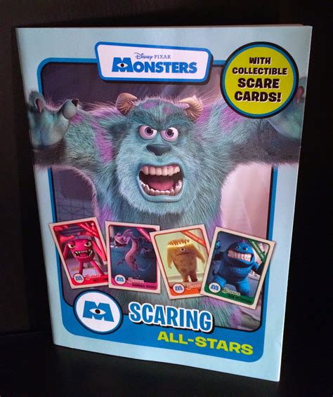 Dan the Pixar Fan: Monsters University: "Scaring All-Stars" Coloring Book With Collectible Scare ...