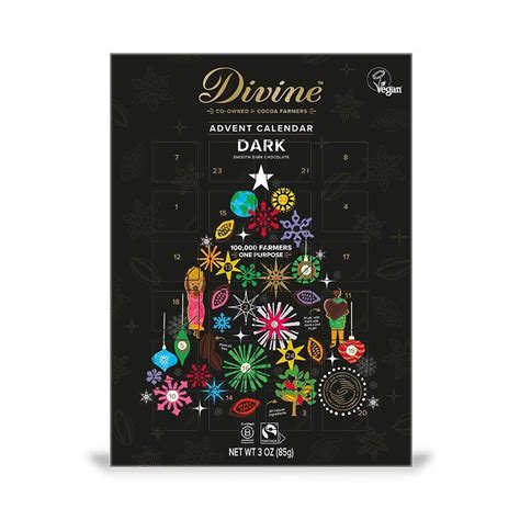 Artisan Chocolate | Divine Dark Chocolate Advent Calendar | SERRV