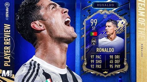 IS TOTY RONALDO WORTH IT?! | 99 TOTY RONALDO PLAYER REVIEW | FIFA 20 ...