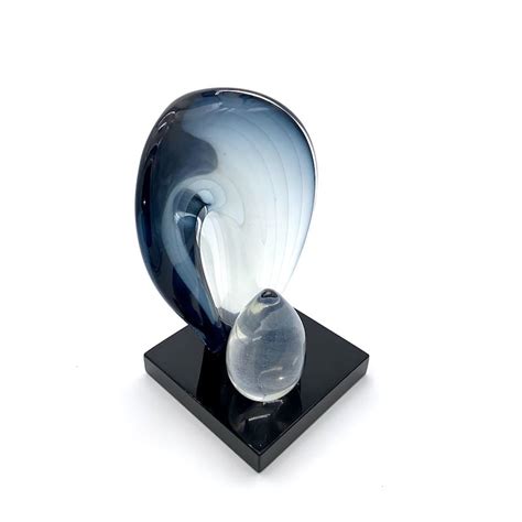 Waterfall Glass sculpture | Handmade Murano sculpture