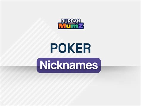 560+ Poker Nicknames Ideas (Popular, Cute, Funny & Unique)