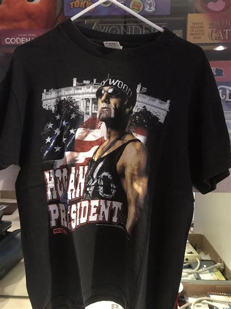 WCW nWo Hollywood Hulk Hogan 4 President Shirt Youth … - Gem
