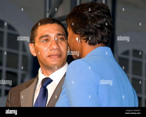 The prime minister jamaica andrew holness hi-res stock photography and ...