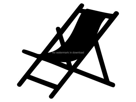 2 Beach Chair Clipart