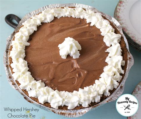 Hershey's Chocolate Pudding Pie Recipe + Video - My Heavenly Recipes