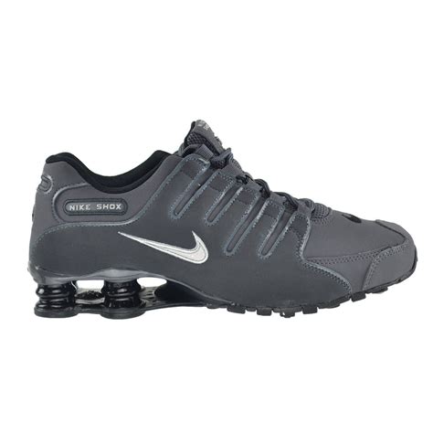 Nike - Nike Shox NZ Men's Basketball Shoes Dark Grey-Metallic Iron ORE ...