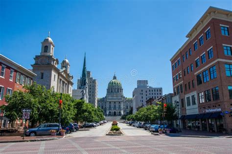 Historic Buildings Surrounding the Pennsylvania State Capitol in ...