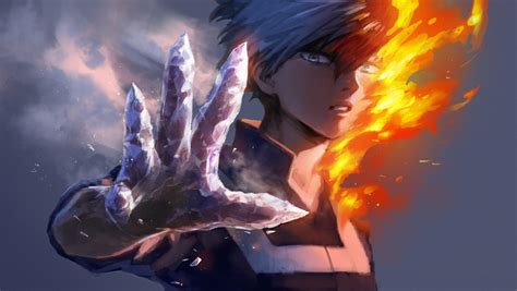 1360x768 My Hero Academia Shouto Todoroki Laptop HD ,HD 4k Wallpapers,Images,Backgrounds,Photos ...