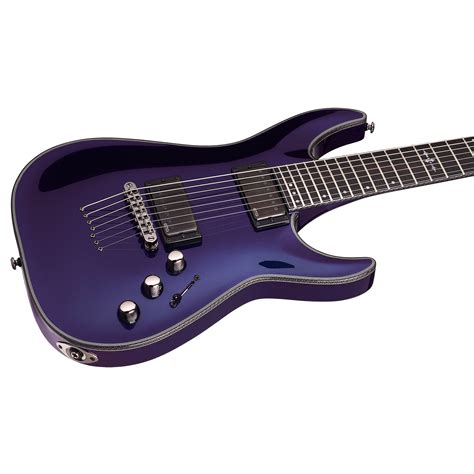 Schecter Hellraiser Hybrid C-7 UVL « Electric Guitar