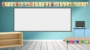 Virtual Classroom Background by Fun in First with Ms Roche | TPT