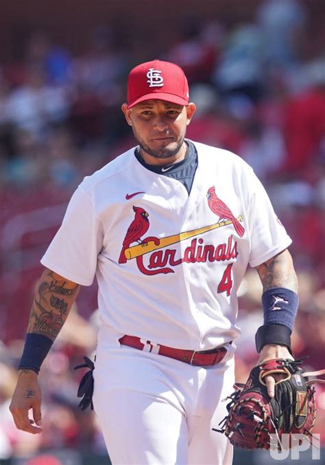 Photo: St. Louis Cardinals Catcher Yadier Molina - SLP2021082516 - UPI.com