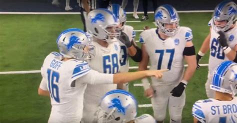 Audio from Lions - Cowboys shows referee announced No. 70 Dan Skipper, not Taylor Decker, as an ...