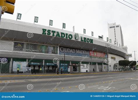 In Front of Estadio Leon, Leon, Guanajuato. Editorial Photo - Image of ...