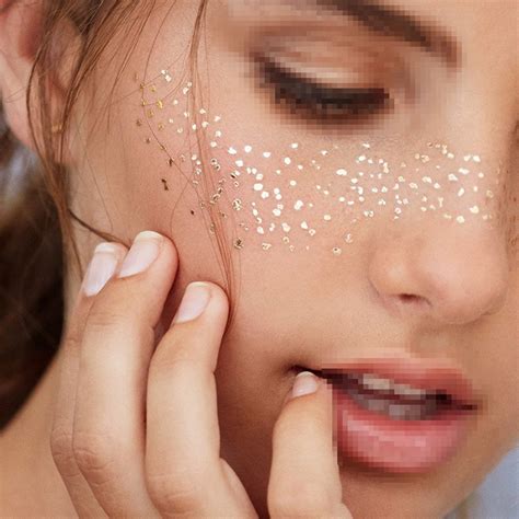 glitter eye makeup stickers - Best Home Life