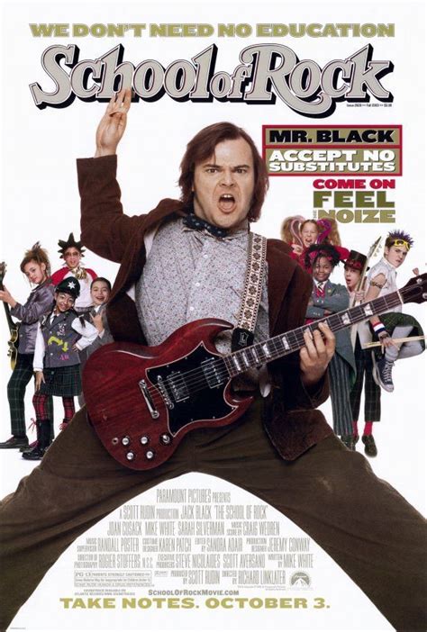 The School of Rock 27x40 Movie Poster (2003) School Of Rock, Hindi ...