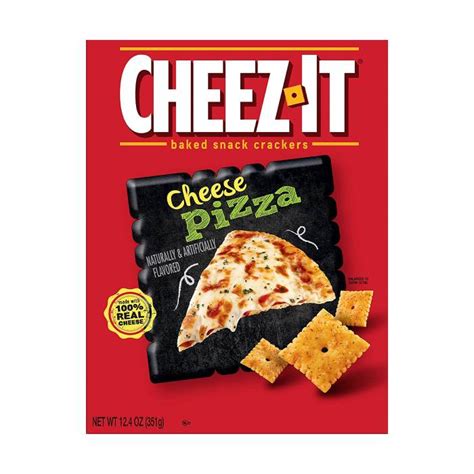 Kellogg's Cheez It Cheese Pizza Crackers 351gr | NGT