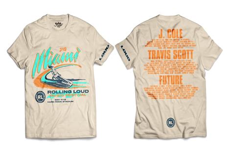 Rolling Loud Unveils Exclusive Merch for Miami Festival | HYPEBEAST