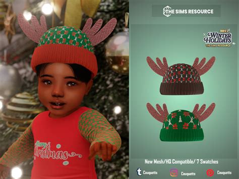 The Sims Resource - Christmas Hat (Infant)