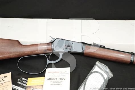 Winchester 1892 Large Loop Carbine 20″ .44 Magnum Lever Action Rifle ...