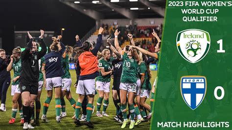 HIGHLIGHTS | Ireland WNT 1-0 Finland WNT - 2023 FIFA Women's World Cup Qualifier - YouTube