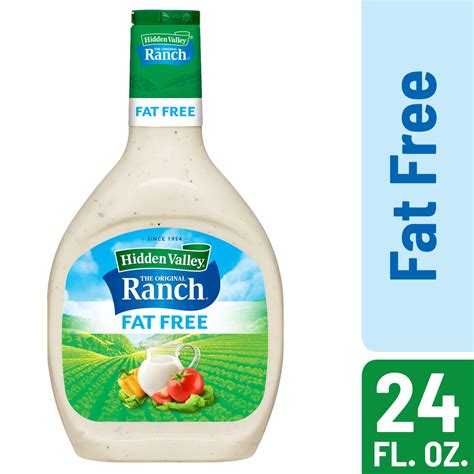 Hidden Valley Fat Free Ranch Dressing Nutrition Facts | Blog Dandk