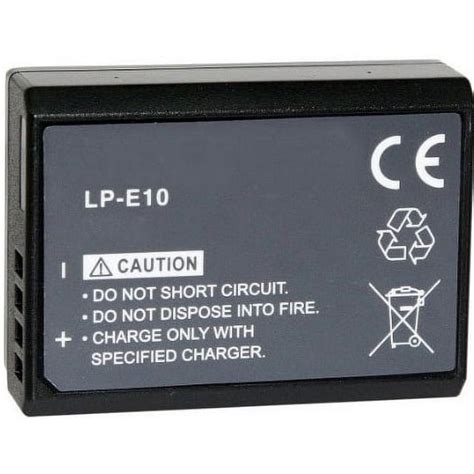 Replacement for Canon LP-E10 EOS Rebel T3 T5 T6 Camcorder Battery 7.4v ...