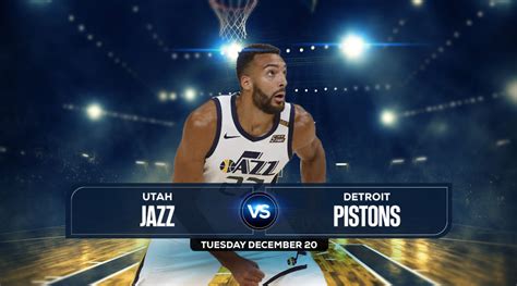 Jazz vs Pistons Prediction, Preview, Odds and Picks Dec. 20