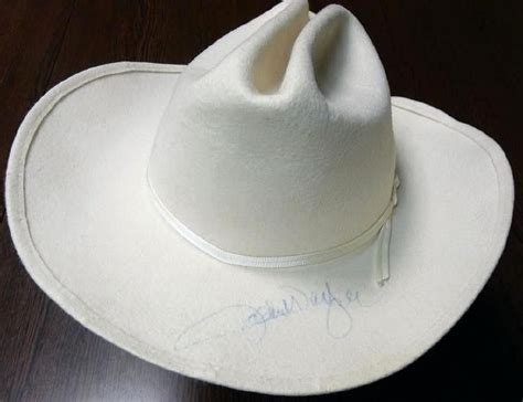 John Wayne Autograph on Stetson | Paul Fraser Collectibles Stetson ...