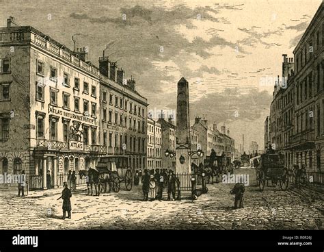 Old street london 18th century hi-res stock photography and images - Alamy