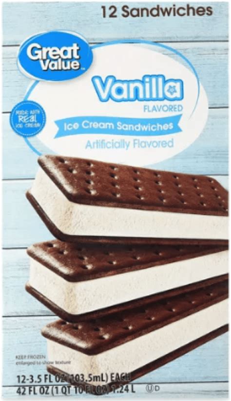 Why Walmart's Great Value Ice Cream Sandwiches Never Melt