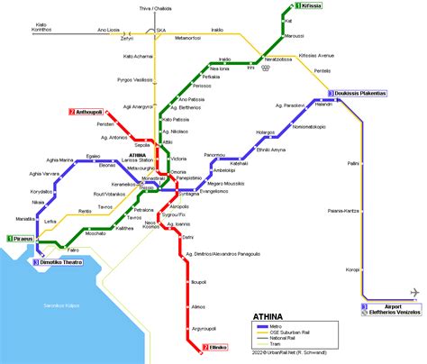 UrbanRail.Net > Europe > Greece > ATHENS - ATHINA Metro