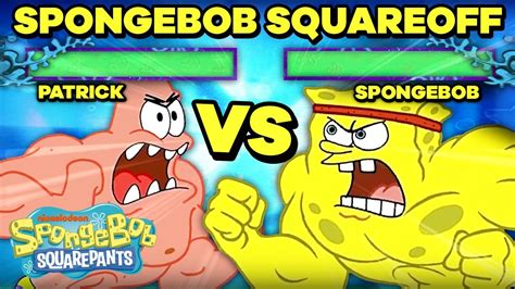 SpongeBob as a Battle Video Game Mega-Marathon! 🥊 SpongeBob SquareOff ...