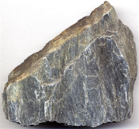 Phyllite (French Slate, Paleoproterozoic; Snowy Range Road roadcut, Medicine Bow Mountains ...