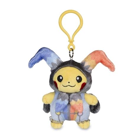 Pikachu Halloween Circus Poké Plush Key Chain | Pokémon Center Official ...