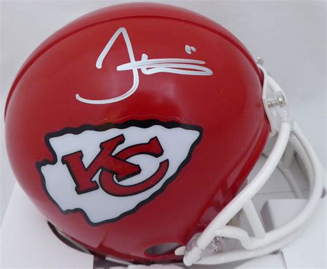 Tyreek Hill Autographed Signed Kansas City Chiefs Mini Helmet Beckett BAS Stock 156471