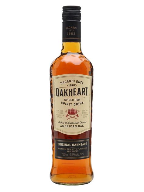 Bacardi Oakheart Spiced Rum Spirit Drink : The Whisky Exchange