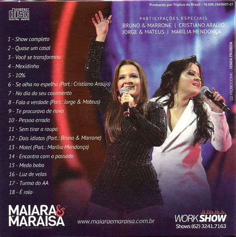 Maiara E Maraisa - Ao Vivo Em Goiânia - Cd Original Novo - R$ 14,99 em Mercado Livre