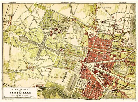 Palace Of Versailles Gardens Map - Beautiful Insanity