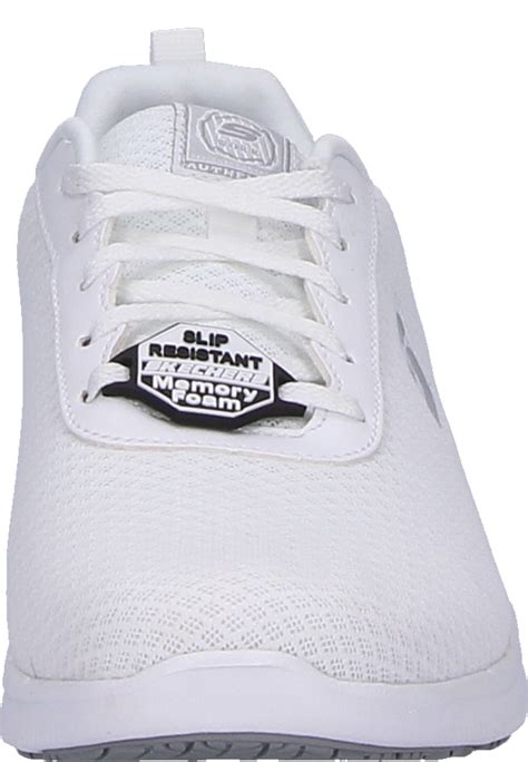 Comfortable work shoes GHENTER BRONAUGH white for women by Skechers