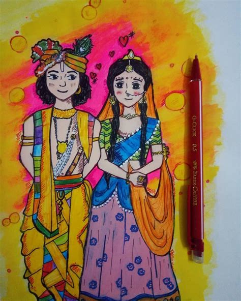 radha krishna drawing images easy - carswallpaperhddesktop