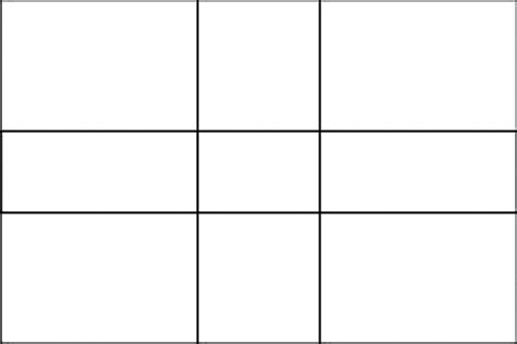 Rule Of Thirds Grid Png - PNG Image Collection